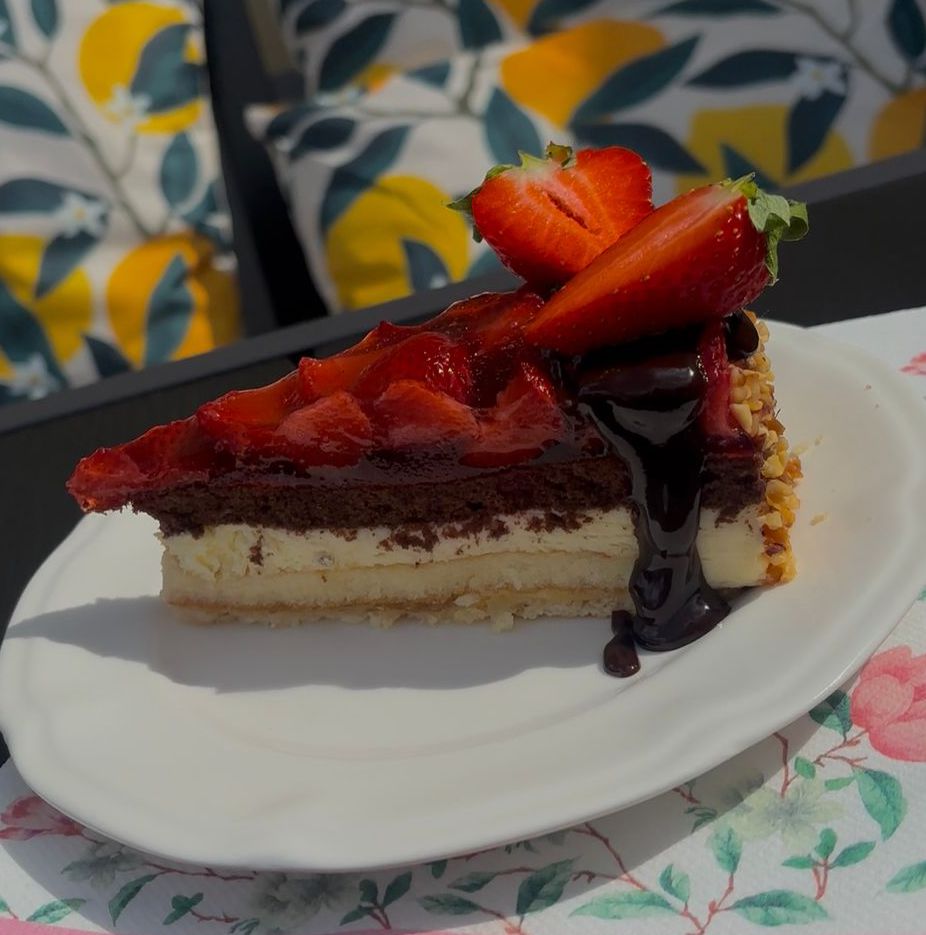 Erdbeerkuchen